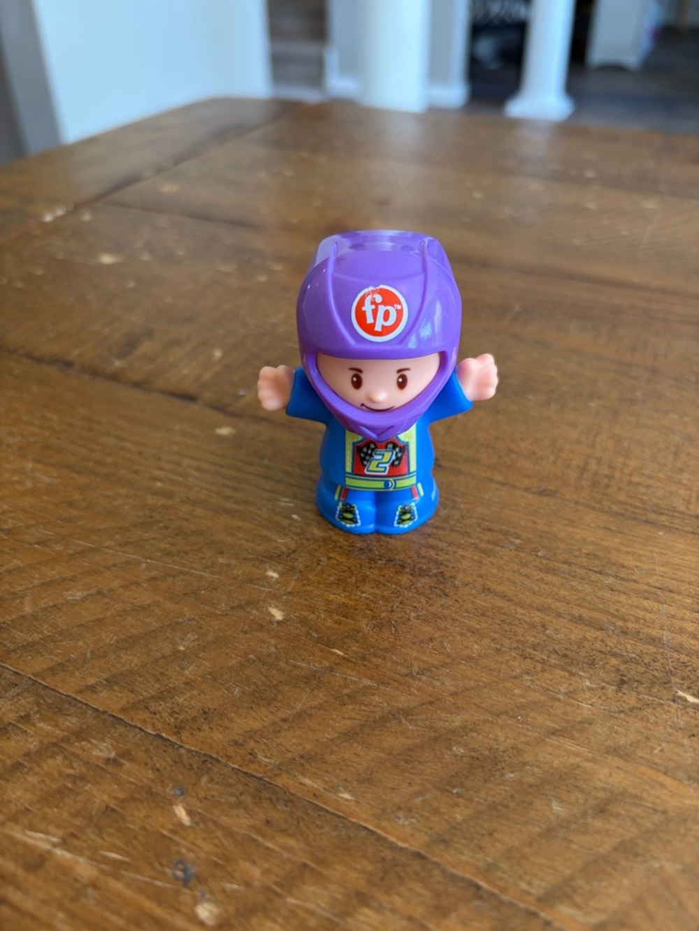 Fisher Price Little People race car driver as is